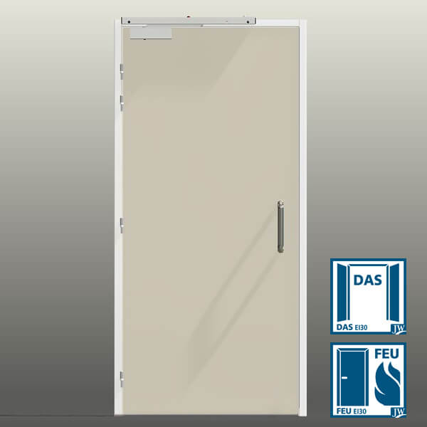 Bloc porte DAS EI30 simple action bandeau Gamme DAS JELD WEN