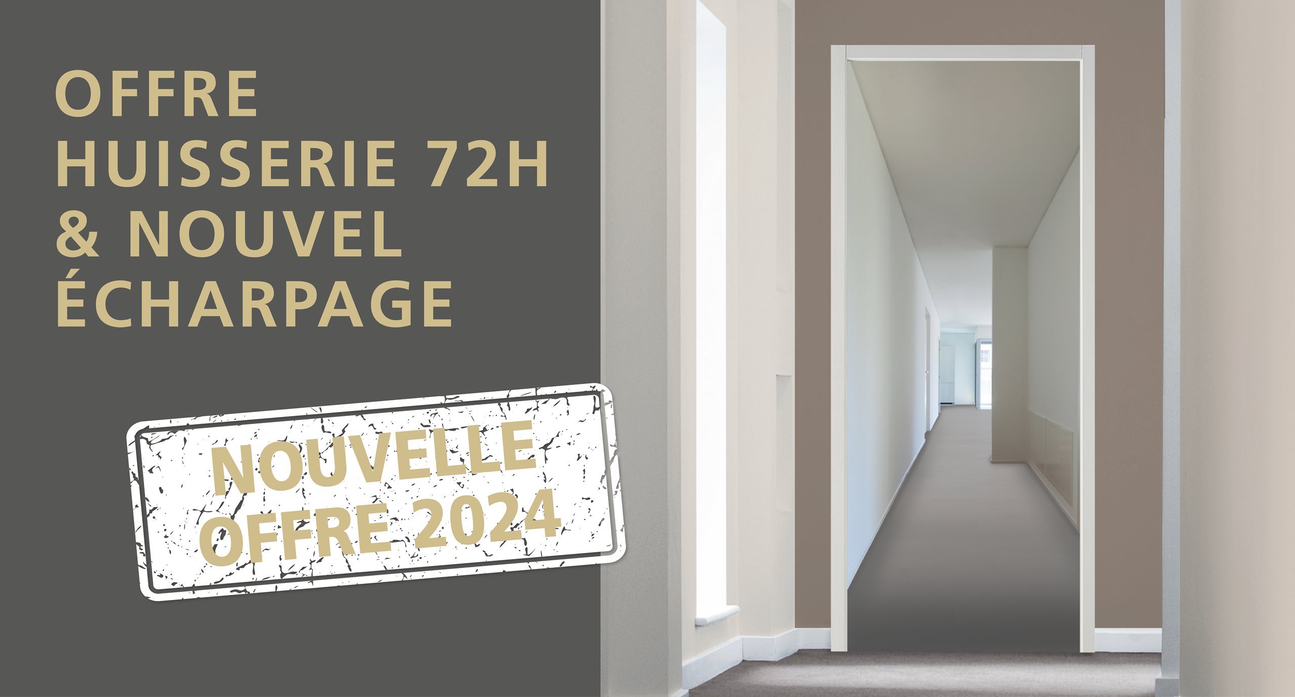 2024, l’offre Premium de JELD-WEN évolue : nos huisseries sont livrées en délais courts déjà assemblées !